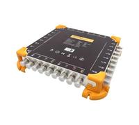 Wzxksoac Receptor de SatéLite Digital Multiconmutador Diseqc 2.0 de 9 Entradas y 16 Salidas, 9 Entradas, ConmutacióN en Cascada, 4,0 DB, 950-2150 MHz