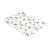 Wzxksoac ReciéN Nacido Impermeable Cambiador de PañAl Protector de Estera de AlgodóN Almohadillas de Cama de SáBanas Absorbentes Transpirables 19.6 Pulgadas X 27.5 Pulgadas B
