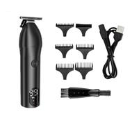 Wzxksoac Recortadora de Vello Corporal para Hombres con Pantalla Inteligente de Carga USB y Cuchilla de Cerámica, Ideal para el Cuidado del Vello en el Pecho, la Espalda y la Ingle