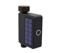 Wzxksoac Regadera Solar WIFI, Temporizador Inteligente para Jardín, Aspersor, Controlador de Riego Automático, Herramienta de Riego para Jardín Al Aire Libre