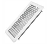 Wzxksoac Rejilla Ventilación Piso 4 X 10 Pulgadas - Cubiertas Ventilación Piso Metálicas - Cubiertas Ventilación Transitables para Pisos Viviendas - Cubiertas Ventilación Aire