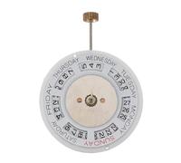 Wzxksoac Reloj con Movimiento Automático 2813 8205, Doble Calendario, Día y Fecha, Precisión, Reemplazo Directo para Reparación de Movimiento Mecánico.