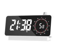 Wzxksoac Reloj Despertador con Temporizador: Reloj de Escritorio Digital Cuenta Regresiva A Pilas para Estudio Oficina-Despertadores para Dormitorios