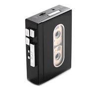 Wzxksoac Reproductor de Casete con Sonido Estéreo Completo, Disco U, 5 V CC, 128, USB 2.0, Reproductor de Cinta Binaural para Música, Aprendizaje de Idiomas en Casa.