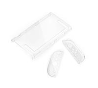 Wzxksoac Rígida de PC Transparente de Cristal para Switch 2. Protección Antideslizante. Protección para la Consola.