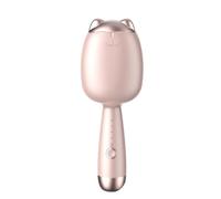 Wzxksoac Rizador de Pelo con Forma de Garra de, 32 mm, Dorado, Placa Calefactora en Forma de S, 30 Segundos para Calentar, 5 Segundos para Dar Forma, Enchufe de la UE, Color Rosa