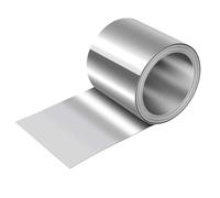 Wzxksoac Rollo de Tapajuntas de Aluminio, Paneles de Techo Metálicos de 15 X (6 Pulgadas X 10 Pies), Rollo Lámina Aluminio de 0,2 Mm(0,0078 Pulgadas) para Paneles de Techo y Bricolaje.