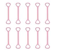 Wzxksoac Rosa de 8 Figuras, Herramienta de Entrenamiento de Espalda Abierta para Adelgazar Hombros y Espalda, Cinturón de Yoga y Fitness