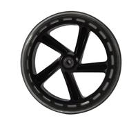 Wzxksoac Rueda de Scooter de 200 mm con Rodamientos ABEC 7, Grosor de Rueda de 30 Mm, Repuesto para Patinete.