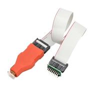 Wzxksoac Sonda de Escritura con Chip, Cable Flexible, Diseño Desmontable, Línea de Descarga, Programador, Chip Tipo Micro, Pogo SOP16-300mil