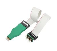 Wzxksoac Sonda de Escritura con Chip, Cable Flexible, Diseño Desmontable, Línea de Descarga, Programador, Chip Tipo Micro, Pogo SOP16-150mil