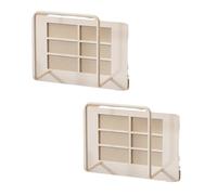 Wzxksoac Soporte de Enrutador de Pared Fácil de Instalar, Sin Necesidad de Taladrar, para Estantes de Almacenamiento Multiusos Versátiles y Elegantes.