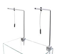 Wzxksoac Soporte de Montaje Ajustable para Acuario, Soporte de Luz LED Universal para Pecera, Kit de Soporte de Luz para Colgar, Accesorios para Acuario