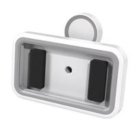 Wzxksoac Soporte de Pared Impermeable para Teléfono con Rotación de 360 Grados, Ajustable para Ducha, para Pegar en la Pared del Baño.