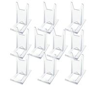 Wzxksoac Soporte de Plástico Transparente Ajustable para de Fotos, Ideal para Exhibir Obras de Arte y Fotos.