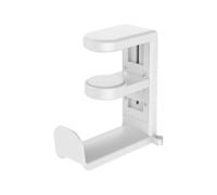 Wzxksoac Soporte Giratorio para Auriculares con Abrazadera Ajustable para PC, para Juegos, con de 360 Grados, Color