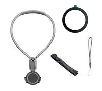 Wzxksoac Soporte Magnético para el Cuello para Cámaras de Acción y Teléfonos. Ángulo Ajustable de 360 Grados para Vlogs.