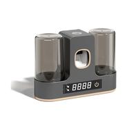 Wzxksoac Soporte Multifuncional para Cepillos de Dientes, Soporte para Cepillos de Dientes Eléctricos, Soporte para Cepillos de Dientes Montado en la Pared, Enchufe de la UE