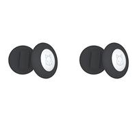 Wzxksoac Soporte para Collar de, para Air Tag Cat Collar Holder Compatible con GPS Tracker, Paquete de 4 Fundas Negras