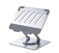 Wzxksoac Soporte para PortáTil Plegable, Giratorio de 360°, Soporte Elevable de AleacióN de Aluminio, Compatible con para PortáTiles de 7 una 17 Pulgadas