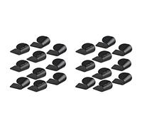 Wzxksoac Soporte para Tapa de Olla, 10 Pares de Organizadores de Ollas Y Sartenes para Gabinete, Soporte de Tapa Ajustable, Organizador de Puerta de Gabinete, Perchas para Ollas