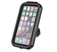 Wzxksoac Soporte para TeléFono de Motocicleta, Impermeable, Soporte para Motocicleta, Brazo de Doble, Espejo para Manillar.