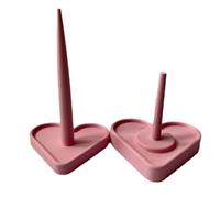 Wzxksoac Soporte Vertical para Impresión 3D con Diseño Brillante de Corazón, para Tejer, Herramientas de Plástico Giratorias, Hilanderos, Organizador y Soporte de Almacenamiento.