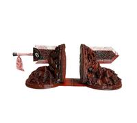 Wzxksoac Sujetalibros de Resina con Forma de Dragón Furioso para Estantería de Libros, Manualidades, Decoración de Escritorio, Estudio.