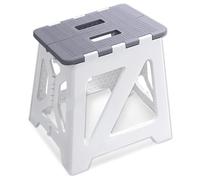 Wzxksoac Taburete Portátil Pequeño de 32 cm de Alto, Compacto y Plegable, para Uso Doméstico y Exterior.