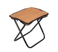 Wzxksoac Taburetes Plegables PortáTiles para Acampar, Silla de Almacenamiento Ultraligera, Mini Silla de Pesca, Muebles de Viaje para Picnic, Color Caqui