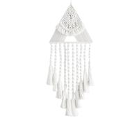 Wzxksoac Tapiz AtrapasueñOs Boho Macramé AtrapasueñOs Nativo AtrapasueñOs Boho Tejido Adorno para el Hogar AtrapasueñOs Colgante B