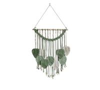 Wzxksoac Tapiz de Hojas Decoración para Colgar en la Pared Decoración de Hojas Tejidas con Plumas Decoración de Arte de Pared Hecha A Mano Pared de Plumas,B