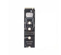 Wzxksoac Tarjeta Adaptadora NVME M.2 A OCulink M.2 PCIe A SFF-8611/SFF-8612. Compatible con PCIe 3.0/4.0 para SSD U.2 U.3 B.