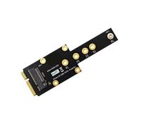 Wzxksoac Tarjeta Adaptadora SSD MSATA una NGFF Key B Módulo Multifunción M.2 Key BL una Mini PCIE