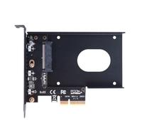 Wzxksoac Tarjeta Adaptadora U2x4 Pcie 4.0 X4 U.2 SFF-8639 U.2 Accesorios de Hardware para Computadora PM983
