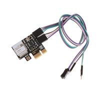 Wzxksoac Tarjeta de Arranque Remoto para PC A3 Tuya WiFi, Interruptor de Encendido, Computadora de Escritorio, Teletrabajo, Tarjeta PCIE Mini.