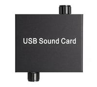 Wzxksoac Tarjeta de Sonido USB para Portátil, Auriculares, Micrófono, Tarjeta de Sonido Externa USB, Compatible con Puerto de Carga Tipo C de 3,5 mm.