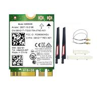 Wzxksoac Tarjeta WiFi 8260 8260NGW + Antena 2X10DB de Doble Banda 2.4G/5Ghz 867M BT4.2 AC8260 NGFF M.2 Módulo de Tarjeta Inalámbrica WiFi 802.11AC