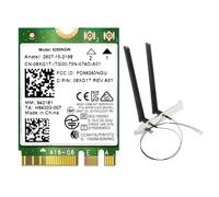Wzxksoac Tarjeta WiFi 8260 8260NGW + Antena Externa de Doble Banda 2.4G/5Ghz 867M BT4.2 AC8260 NGFF M.2 Módulo de Tarjeta Inalámbrica WiFi