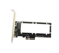 Wzxksoac Tarjetas Adaptadoras para Ordenador Compatibles con Discos Duros SSD Optane P5801X EDSFF E.1S, PCIe X4 4.0 una PM9A3 PM9D3