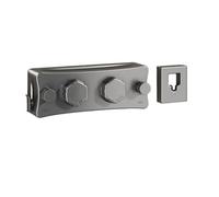 Wzxksoac Tendedero Retráctil de 5,1 Metros para Interior y Exterior, Doble Percha, para Ropa, Baño, Color Gris