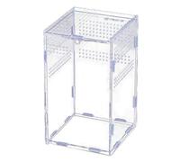 Wzxksoac Terrario Acrílico para : Caja de Cría Transparente, Jaula de Alimentación de Insectos con Recinto Arbóreo