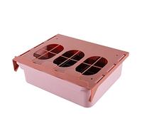 Wzxksoac Tipo de CajóN Caja de Almacenamiento de Ropa Interior Ropa Creativa para el Hogar Dividida Contenedor de Almacenamiento Armario Caja Organizadora (Rosa)