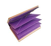 Wzxksoac Titular de la Tarjeta de Graduación Caja de Tarjetas de Regalo Titulares de Efectivo Titular de Efectivo de Madera para Graduados DIY Niños Fiesta de Graduación Efectivo Púrpura