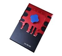 Wzxksoac Tornillo de Banco para Doblar Láminas Grabadas, Herramienta para Doblar Piezas Fotograbadas, Accesorio para Modelismo A Escala.