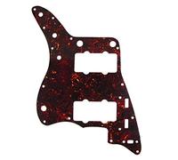 Wzxksoac Tortuga Roja Golpeador De Guitarra 4Ply Placa De Rascar Para Estilo Americano Guardabarros Guitarra Vintage, Con Tornillos