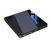 Wzxksoac Unidad de CD/DVD Externa para Computadora, Grabadora Externa de DVD y CD, Portátil, Unidad Óptica Portátil Externa, Grabadora de CD.
