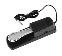 Wzxksoac Universal Sustain Damper Pedal Piano Keyboard Hand Roll Piano Keyboard Synthesis Instrumento Accesorios Negro
