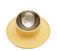 Wzxksoac Vajilla Acero Inoxidable Silicona para Mascotas, Cuenco Comida para Gatos Antiderrames para Hogar, Suministros para Mascotas, Cuenco Comida para Perros, Bebedero Fijo para Perros