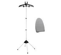 Wzxksoac Vaporizador de Ropa Plegable con Guantes para Planchar, Vaporizador Ajustable con Dos Pinzas para Camisas de Traje, B